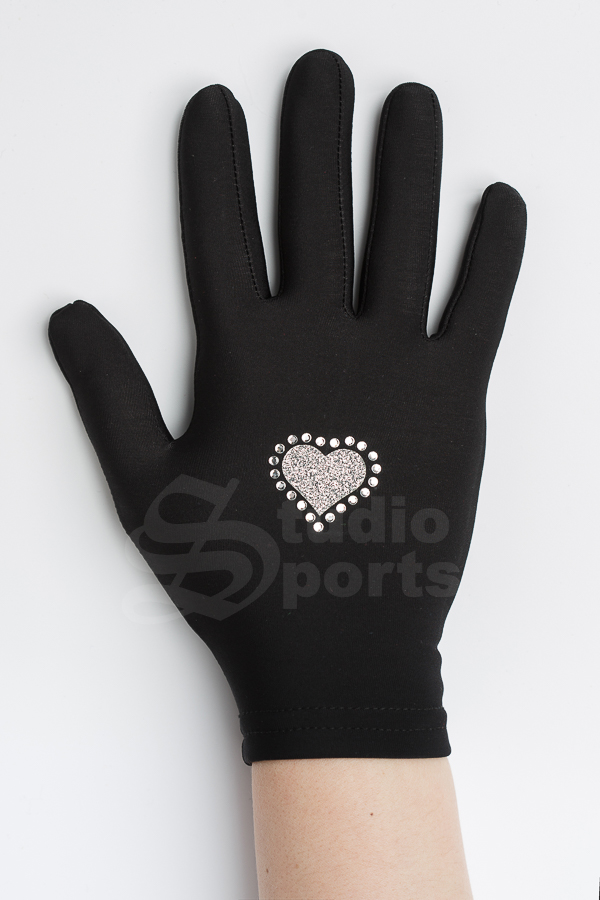 Термо перчатки с сердечками