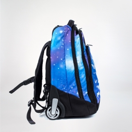  Сумка-рюкзак на колесиках RUNA - Unicorn-blue