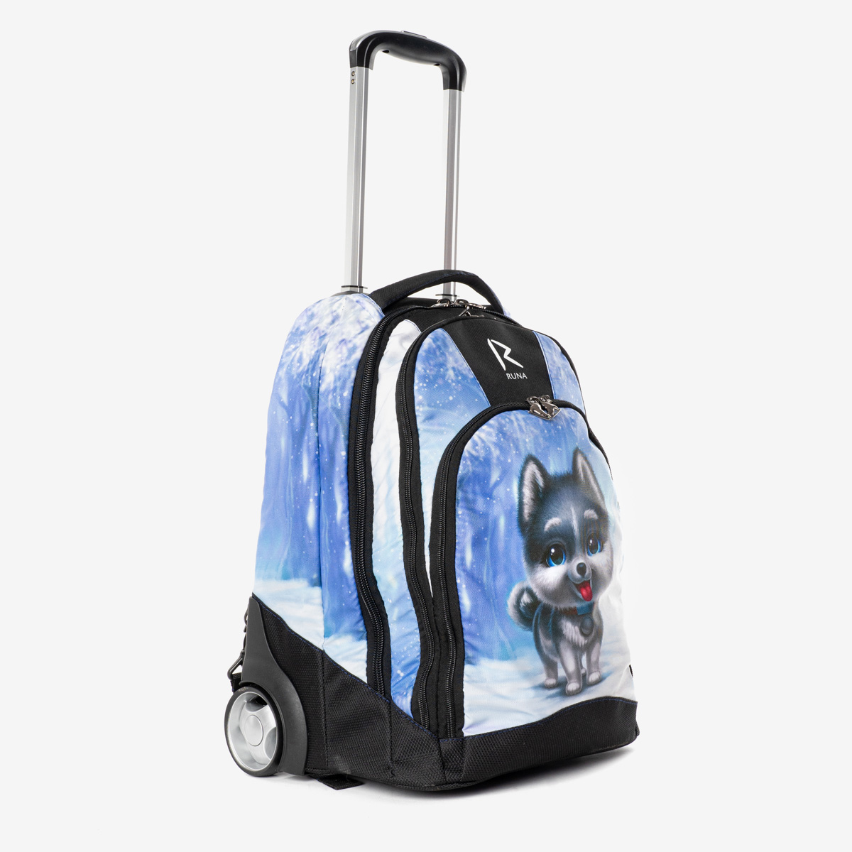 Сумка-рюкзак на колесиках «RUNA» Хаски 