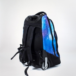  Сумка-рюкзак на колесиках RUNA - Unicorn-blue
